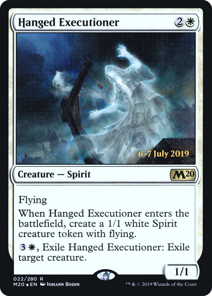 Hanged Executioner (PM20-22S) - Core Set 2020 Promos Foil - Premium MTG Single from Wizards of the Coast - Just $0.22! Shop now at Game Crave Tournament Store