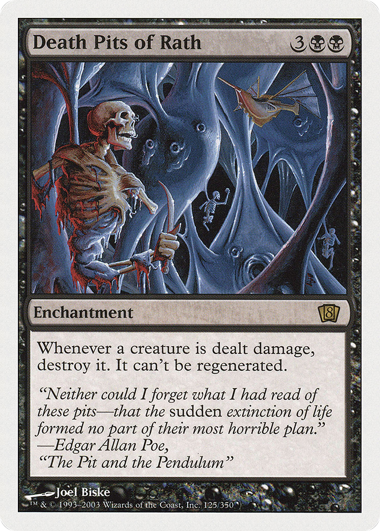 Death Pits of Rath (8ED-125) - Eighth Edition - Premium MTG Single from Wizards of the Coast - Just $0.27! Shop now at Game Crave Tournament Store