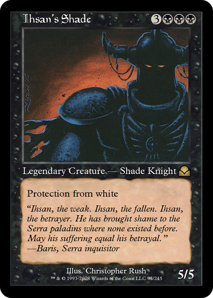 Ihsan's Shade (ME2-095) - Masters Edition II - Premium MTG Single from Wizards of the Coast - Just $0! Shop now at Game Crave Tournament Store