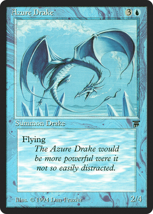 Azure Drake (LEG-046) - Legends - Premium MTG Single from Wizards of the Coast - Just $1.55! Shop now at Game Crave Tournament Store