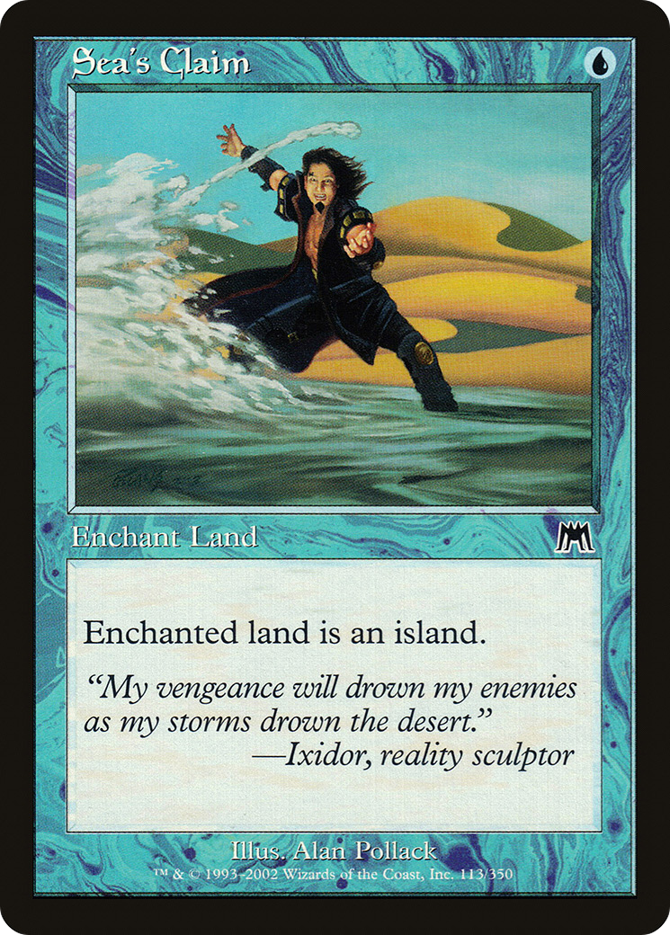 Sea's Claim (ONS-113) - Onslaught - Premium MTG Single from Wizards of the Coast - Just $0.25! Shop now at Game Crave Tournament Store