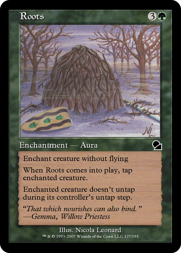 Roots (ME1-127) - Masters Edition - Premium MTG Single from Wizards of the Coast - Just $0! Shop now at Game Crave Tournament Store