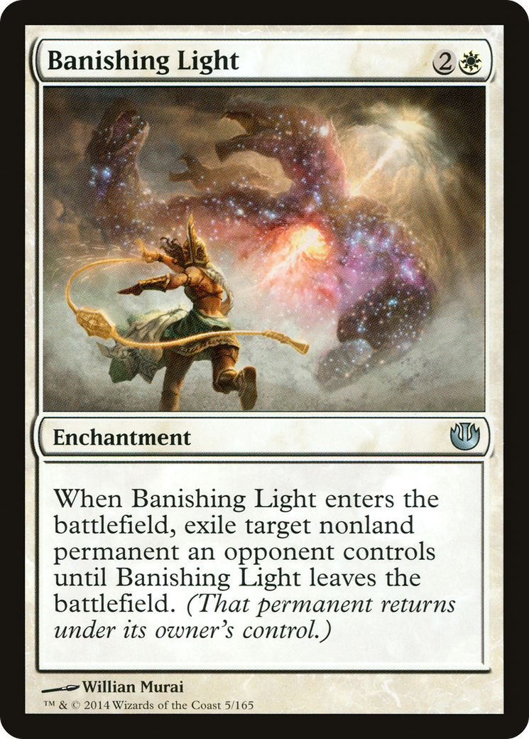 Banishing Light (JOU-005) - Journey into Nyx - Premium MTG Single from Wizards of the Coast - Just $0.08! Shop now at Game Crave Tournament Store
