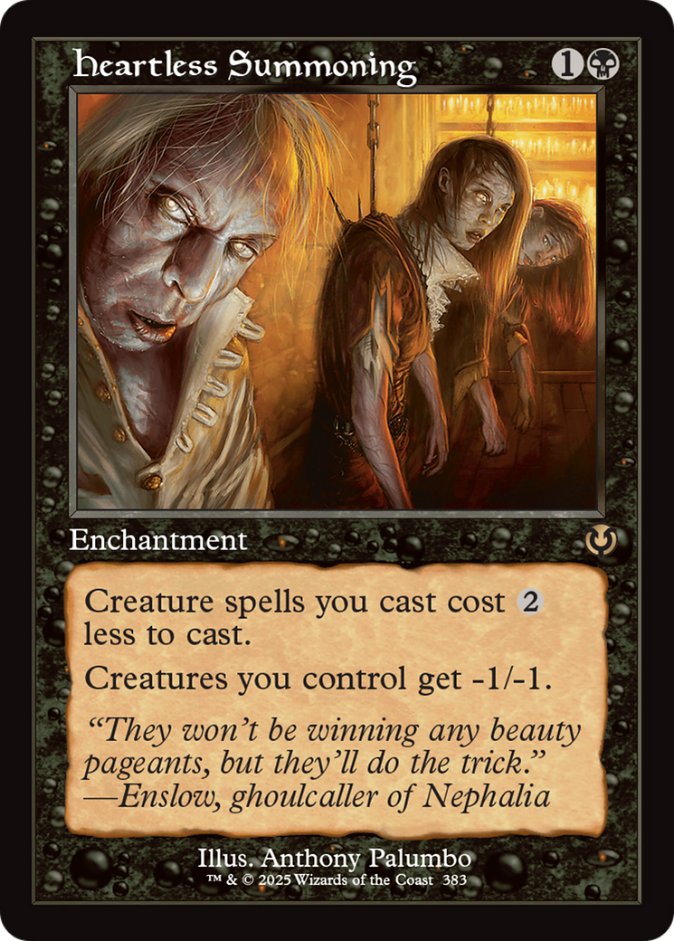Heartless Summoning (Retro Frame) (-383) - Innistrad Remastered - Premium MTG Single from Wizards of the Coast - Just $0.25! Shop now at Game Crave Tournament Store
