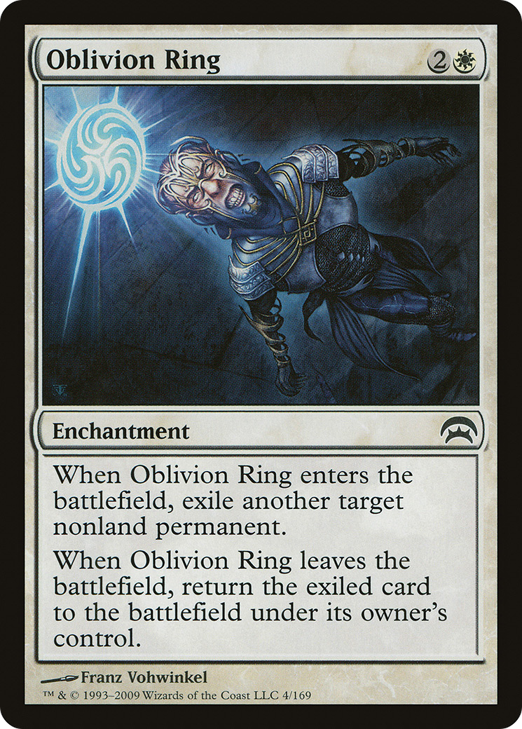 Oblivion Ring (HOP-004) - Planechase - Premium MTG Single from Wizards of the Coast - Just $0.08! Shop now at Game Crave Tournament Store