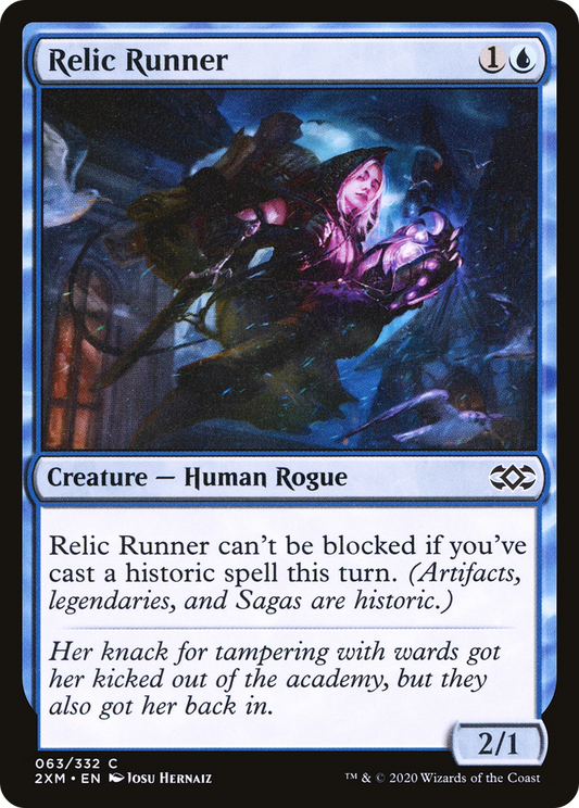 Relic Runner (2XM-063) - Double Masters Foil - Premium MTG Single from Wizards of the Coast - Just $0.08! Shop now at Game Crave Tournament Store