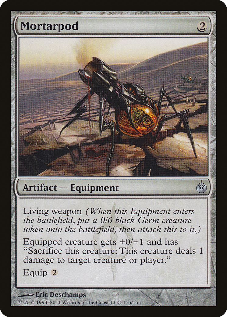 Mortarpod (MBS-115) - Mirrodin Besieged - Premium MTG Single from Wizards of the Coast - Just $0.08! Shop now at Game Crave Tournament Store