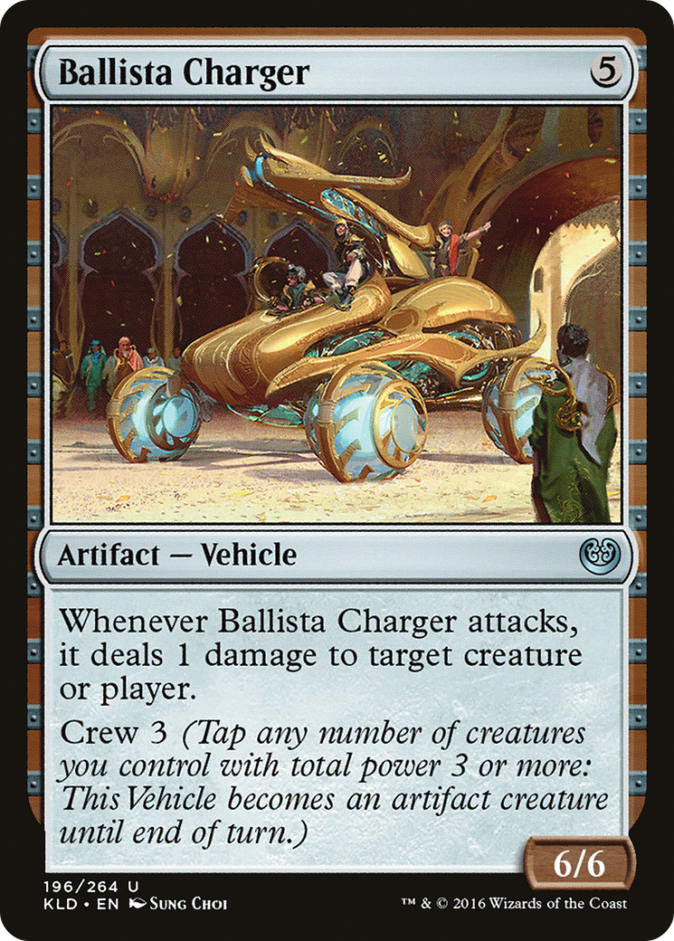 Ballista Charger (KLD-196) - Kaladesh Foil - Premium MTG Single from Wizards of the Coast - Just $0.08! Shop now at Game Crave Tournament Store