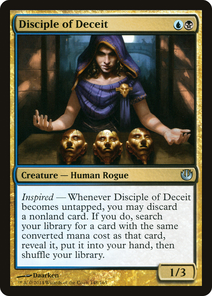 Disciple of Deceit (JOU-148) - Journey into Nyx Foil - Premium MTG Single from Wizards of the Coast - Just $0.70! Shop now at Game Crave Tournament Store