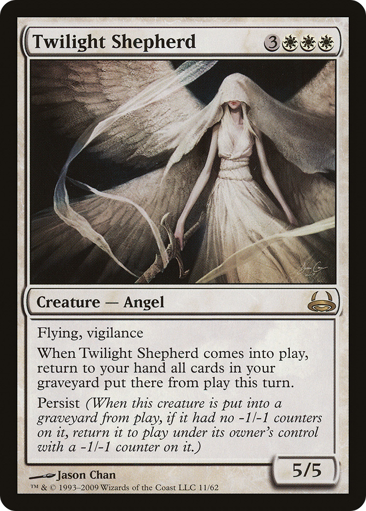 Twilight Shepherd (DDC-011) - Duel Decks: Divine vs. Demonic - Premium MTG Single from Wizards of the Coast - Just $0.13! Shop now at Game Crave Tournament Store