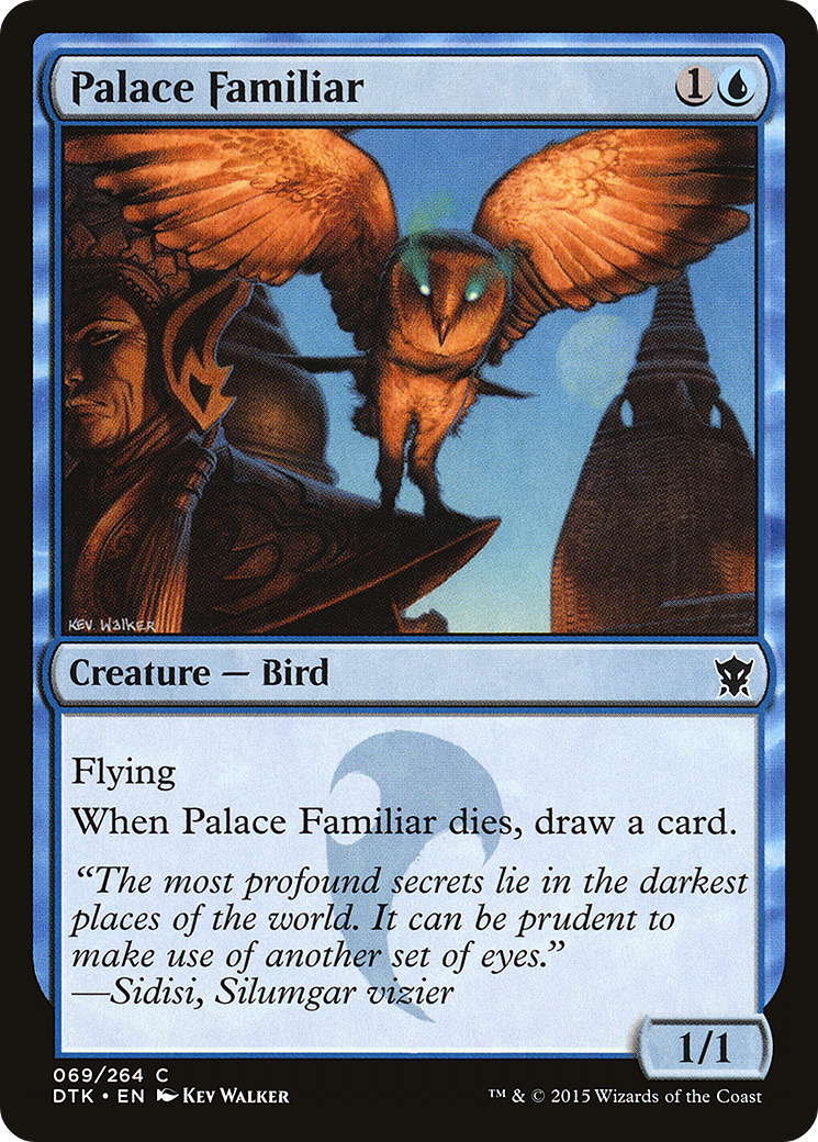 Palace Familiar (DTK-069) - Dragons of Tarkir Foil - Premium MTG Single from Wizards of the Coast - Just $0.09! Shop now at Game Crave Tournament Store
