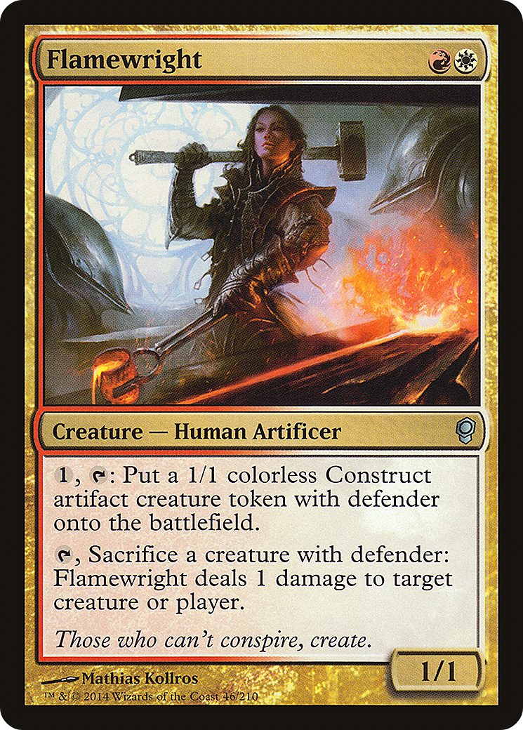 Flamewright (CNS-046) - Conspiracy - Premium MTG Single from Wizards of the Coast - Just $0.08! Shop now at Game Crave Tournament Store