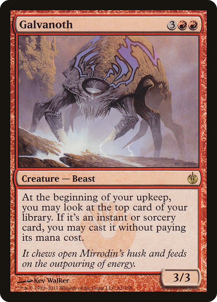 Galvanoth (MBS-062) - Mirrodin Besieged Foil - Premium MTG Single from Wizards of the Coast - Just $0.12! Shop now at Game Crave Tournament Store