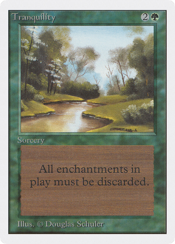Tranquility (2ED-221) - Unlimited Edition - Premium MTG Single from Wizards of the Coast - Just $0.18! Shop now at Game Crave Tournament Store