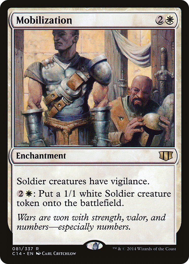 Mobilization (C14-081) - Commander 2014 - Premium MTG Single from Wizards of the Coast - Just $0.18! Shop now at Game Crave Tournament Store