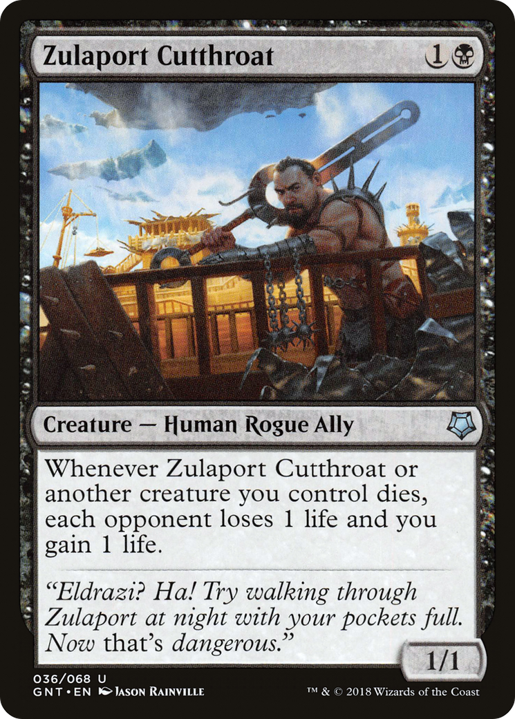 Zulaport Cutthroat (GNT-036) - Game Night - Premium MTG Single from Wizards of the Coast - Just $0.38! Shop now at Game Crave Tournament Store
