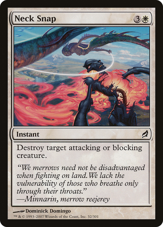 Neck Snap (LRW-032) - Lorwyn Foil - Premium MTG Single from Wizards of the Coast - Just $0.08! Shop now at Game Crave Tournament Store