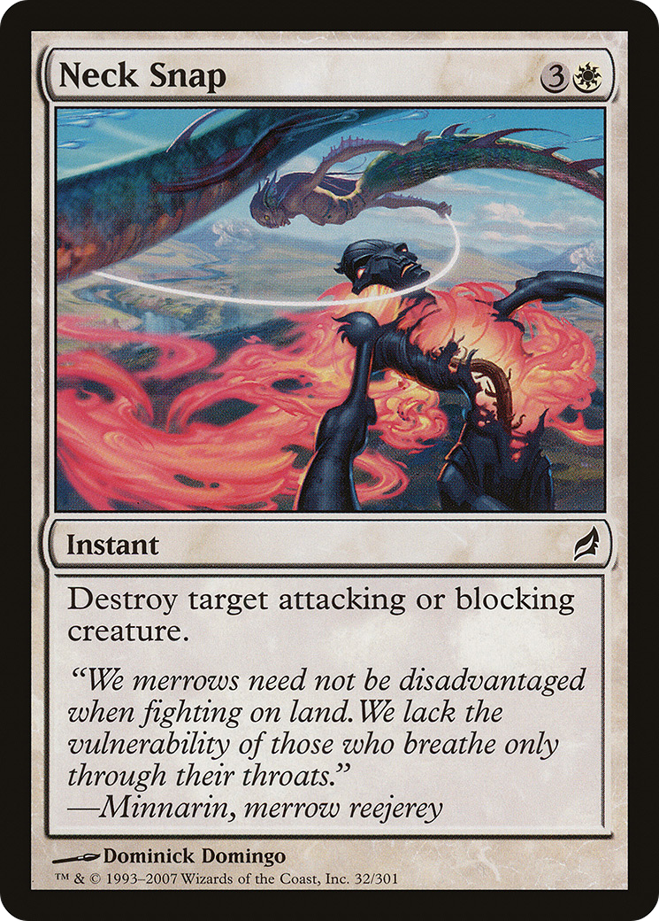 Neck Snap (LRW-032) - Lorwyn - Premium MTG Single from Wizards of the Coast - Just $0.08! Shop now at Game Crave Tournament Store