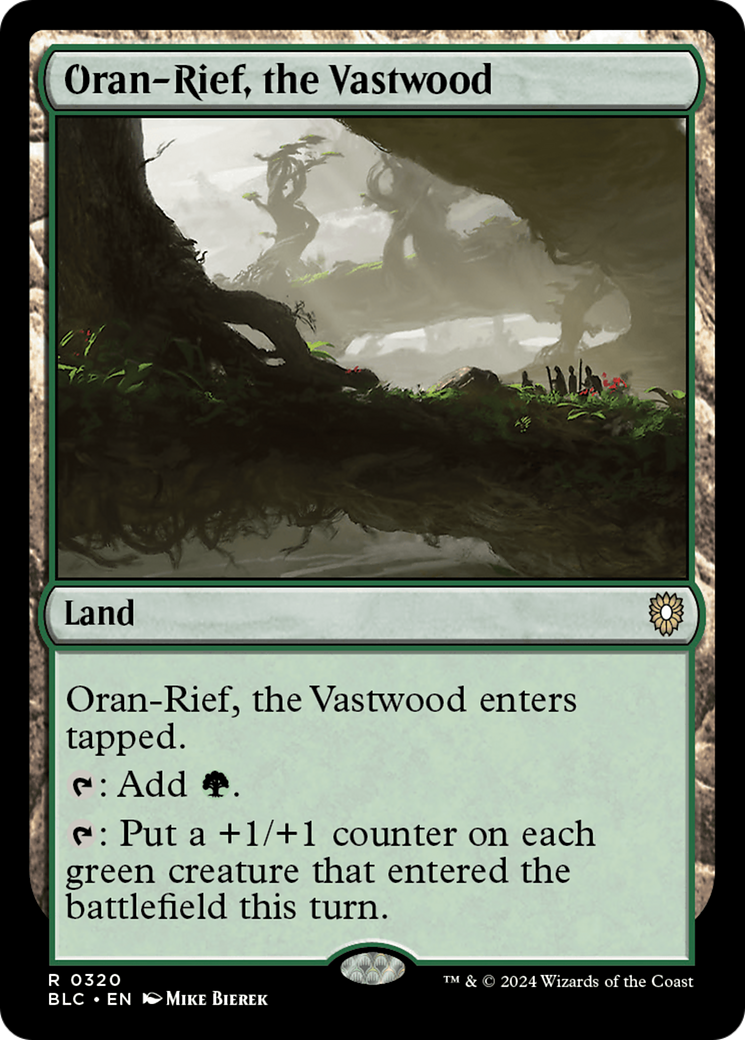 Oran-Rief, the Vastwood (BLC-320) - Bloomburrow Commander - Premium MTG Single from Wizards of the Coast - Just $0.69! Shop now at Game Crave Tournament Store