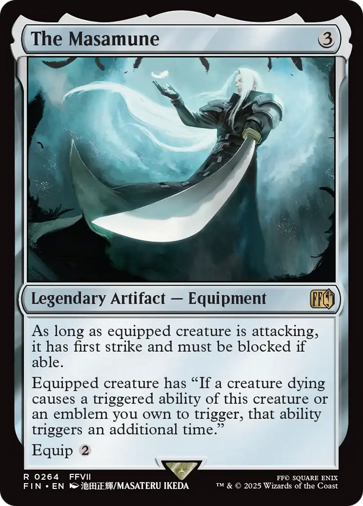 The Masamune (FIN-264) - FINAL FANTASY - Premium MTG Single from Wizards of the Coast - Just $0.20! Shop now at Game Crave Tournament Store
