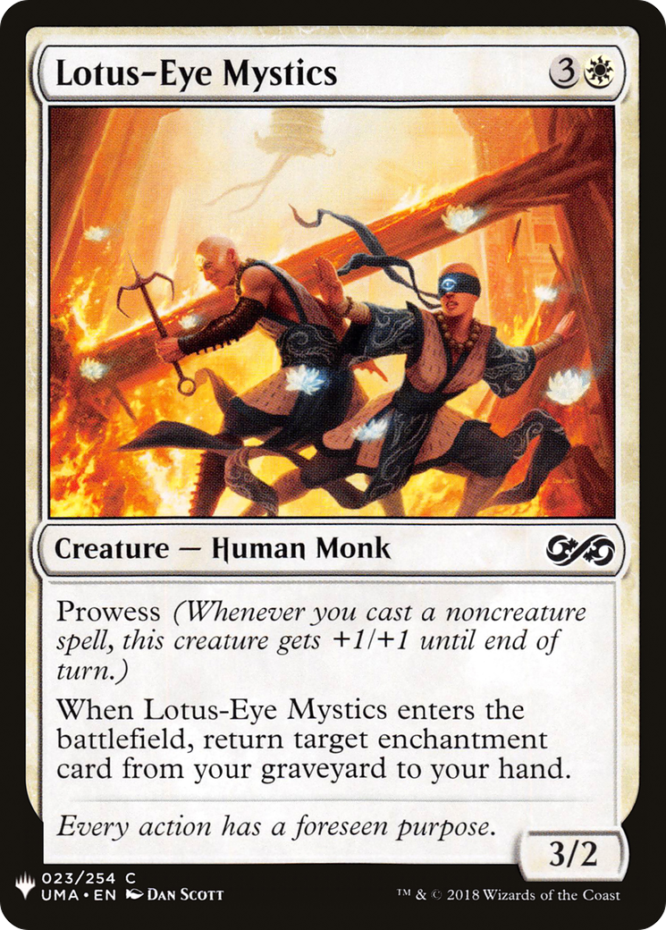 Lotus-Eye Mystics (MB1-166) - Mystery Booster - Premium MTG Single from Wizards of the Coast - Just $0.08! Shop now at Game Crave Tournament Store