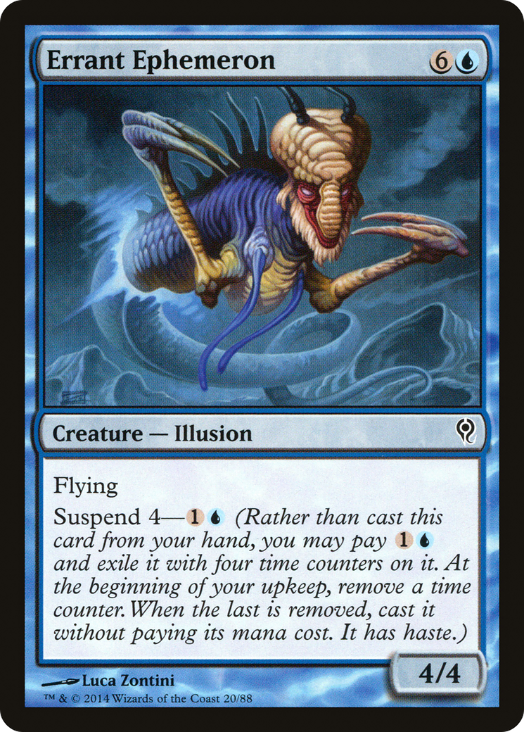 Errant Ephemeron (DDM-020) - Duel Decks: Jace vs. Vraska - Premium MTG Single from Wizards of the Coast - Just $0.08! Shop now at Game Crave Tournament Store