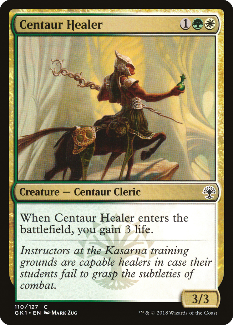Centaur Healer (GK1-110) - GRN Guild Kit - Premium MTG Single from Wizards of the Coast - Just $0.08! Shop now at Game Crave Tournament Store