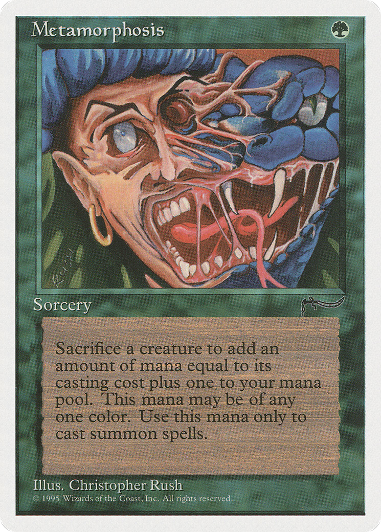 Metamorphosis (CHR-066) - Chronicles - Premium MTG Single from Wizards of the Coast - Just $0.08! Shop now at Game Crave Tournament Store