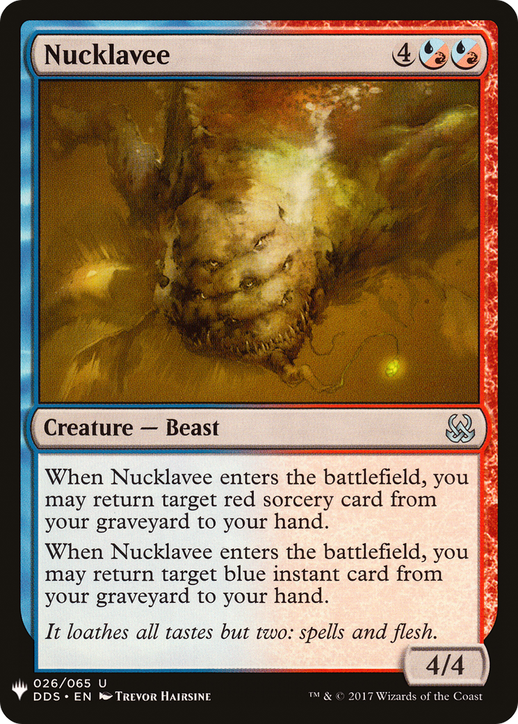 Nucklavee (MB1-1528) - Mystery Booster - Premium MTG Single from Wizards of the Coast - Just $0.08! Shop now at Game Crave Tournament Store