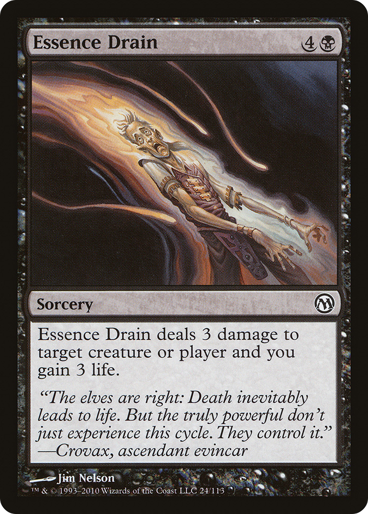 Essence Drain (DPA-024) - Duels of the Planeswalkers - Premium MTG Single from Wizards of the Coast - Just $0.08! Shop now at Game Crave Tournament Store