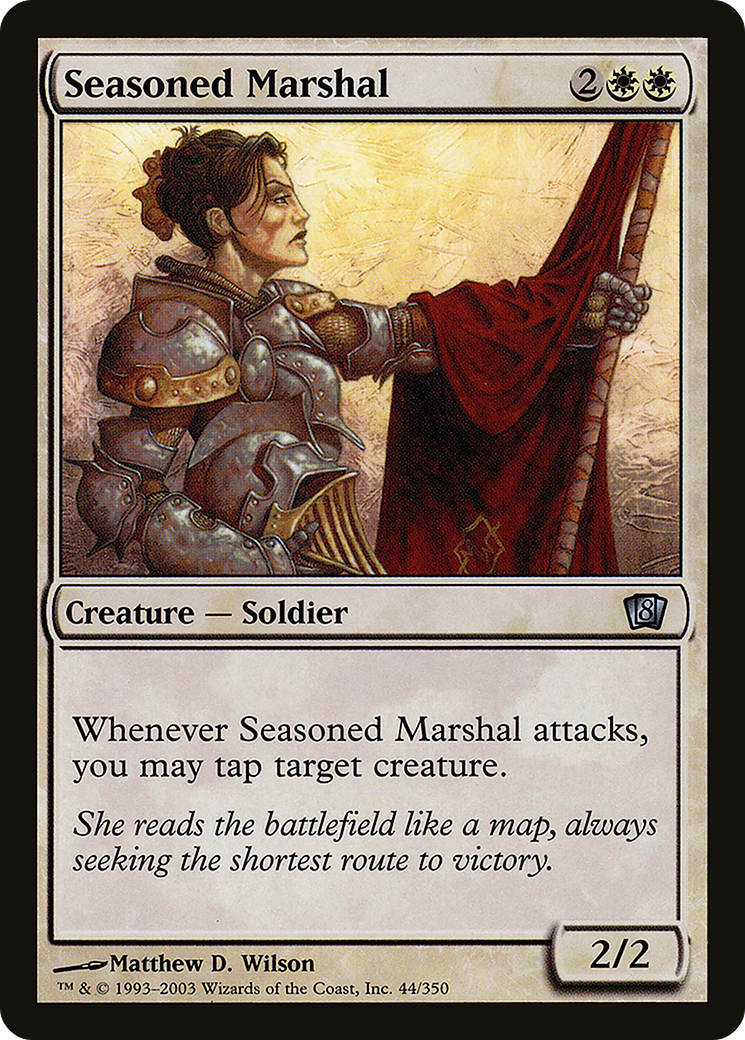 Seasoned Marshal (8ED-44★) - 8th Edition Foil