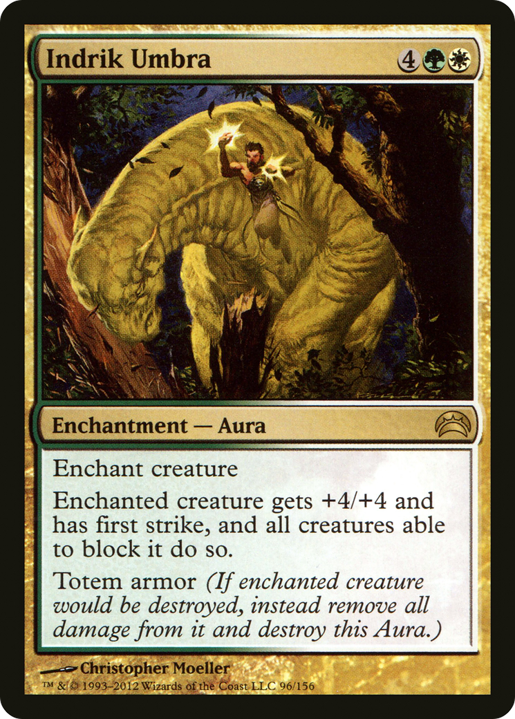 Indrik Umbra (PC2-096) - Planechase 2012 - Premium MTG Single from Wizards of the Coast - Just $1.01! Shop now at Game Crave Tournament Store
