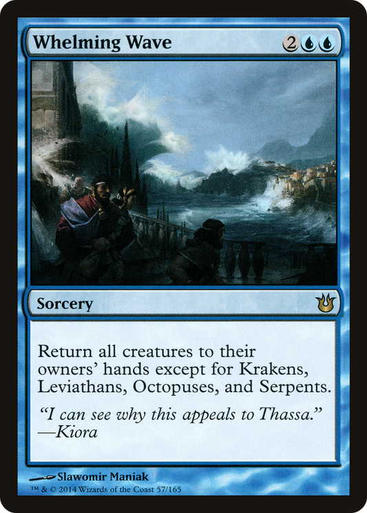 Whelming Wave (BNG-057) - Born of the Gods - Premium MTG Single from Wizards of the Coast - Just $0.14! Shop now at Game Crave Tournament Store