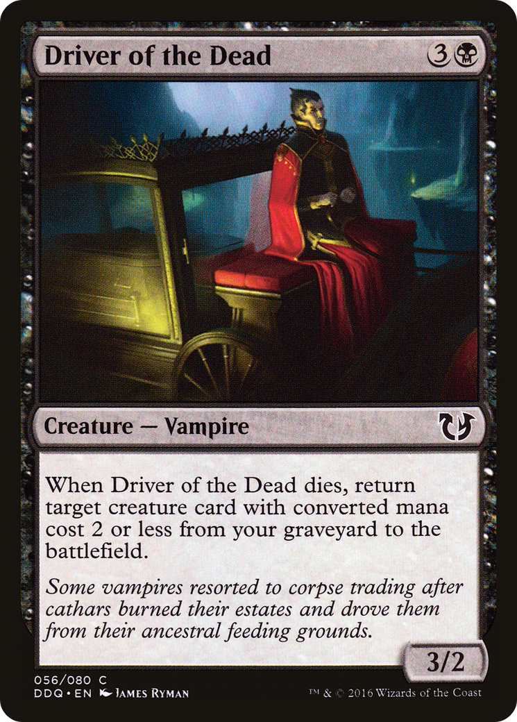 Driver of the Dead (DDQ-056) - Duel Decks: Blessed vs. Cursed - Premium MTG Single from Wizards of the Coast - Just $0.08! Shop now at Game Crave Tournament Store