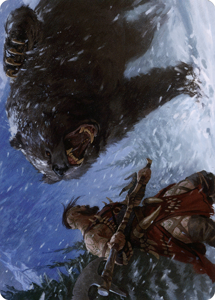 Blizzard Brawl // Blizzard Brawl (AKHM-041) - Kaldheim Art Series (Borderless) - Premium MTG Single from Wizards of the Coast - Just $0! Shop now at Game Crave Tournament Store