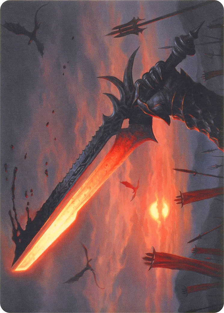 Sword of Sinew and Steel // Sword of Sinew and Steel (AMH1-047) - Modern Horizons Art Series (Borderless) - Premium MTG Single from Wizards of the Coast - Just $0! Shop now at Game Crave Tournament Store