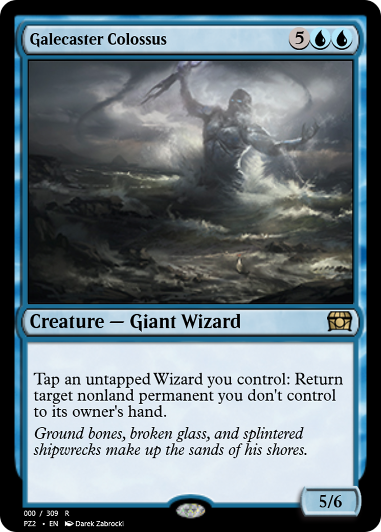 Galecaster Colossus (PZ2-65755) - Treasure Chest Foil - Premium MTG Single from Wizards of the Coast - Just $0! Shop now at Game Crave Tournament Store