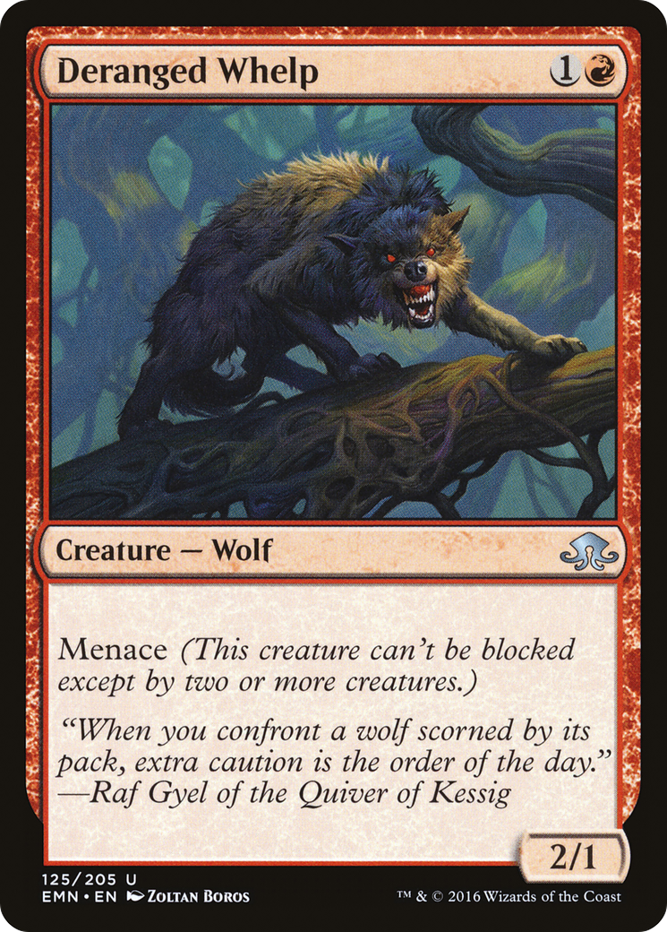 Deranged Whelp (EMN-125) - Eldritch Moon Foil - Premium MTG Single from Wizards of the Coast - Just $0.08! Shop now at Game Crave Tournament Store