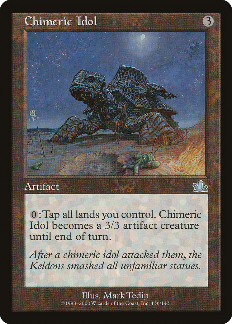 Chimeric Idol (PCY-136) - Prophecy Foil - Premium MTG Single from Wizards of the Coast - Just $1.36! Shop now at Game Crave Tournament Store
