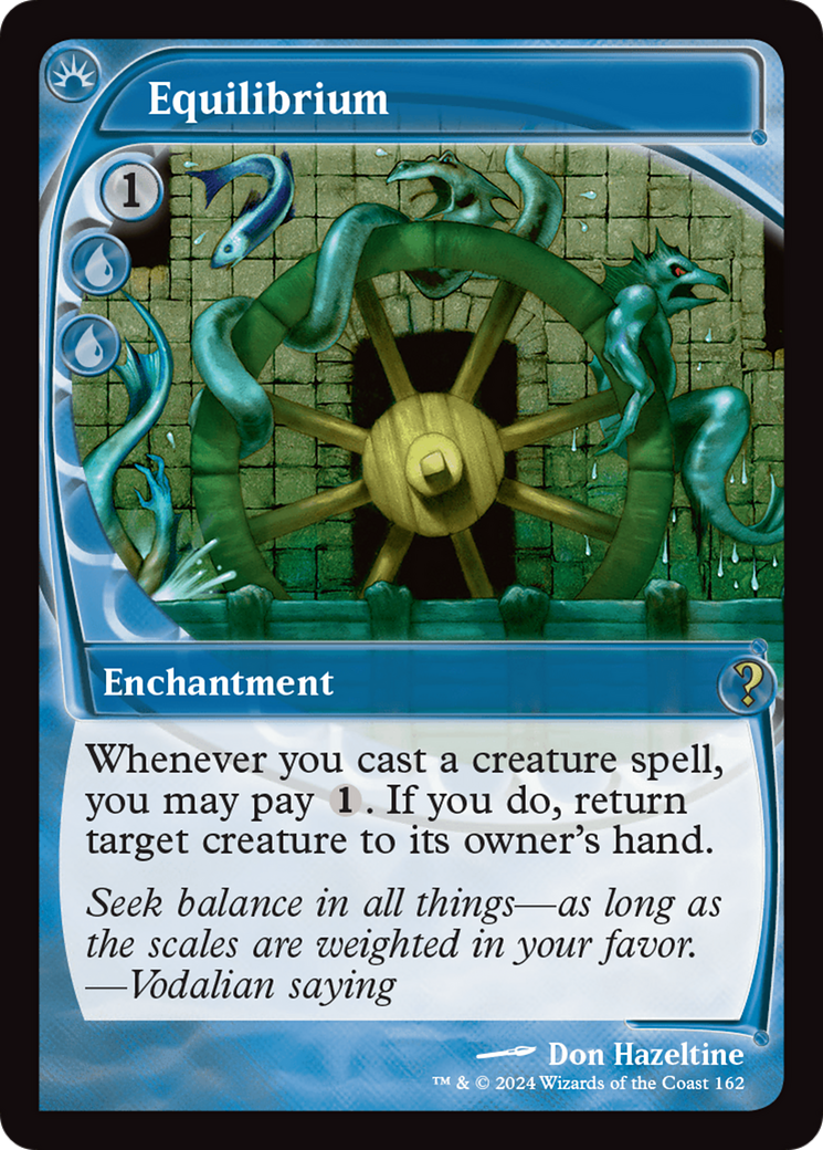 Equilibrium (MB2-162) - Mystery Booster 2 Foil - Premium MTG Single from Wizards of the Coast - Just $14.18! Shop now at Game Crave Tournament Store