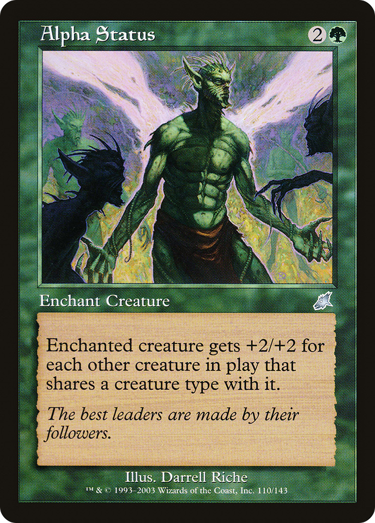 Alpha Status (SCG-110) - Scourge Foil - Premium MTG Single from Wizards of the Coast - Just $3.89! Shop now at Game Crave Tournament Store