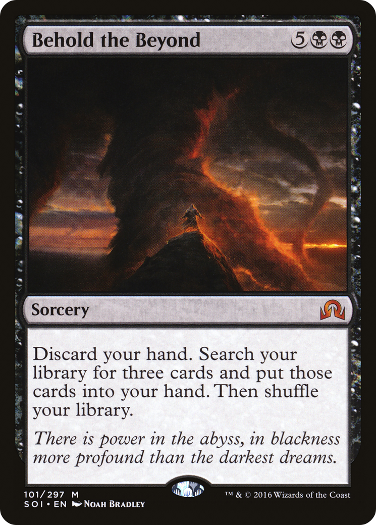Behold the Beyond (SOI-101) - Shadows over Innistrad - Premium MTG Single from Wizards of the Coast - Just $0.14! Shop now at Game Crave Tournament Store