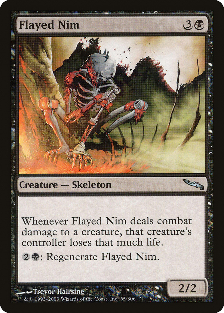 Flayed Nim (MRD-065) - Mirrodin Foil - Premium MTG Single from Wizards of the Coast - Just $0.17! Shop now at Game Crave Tournament Store