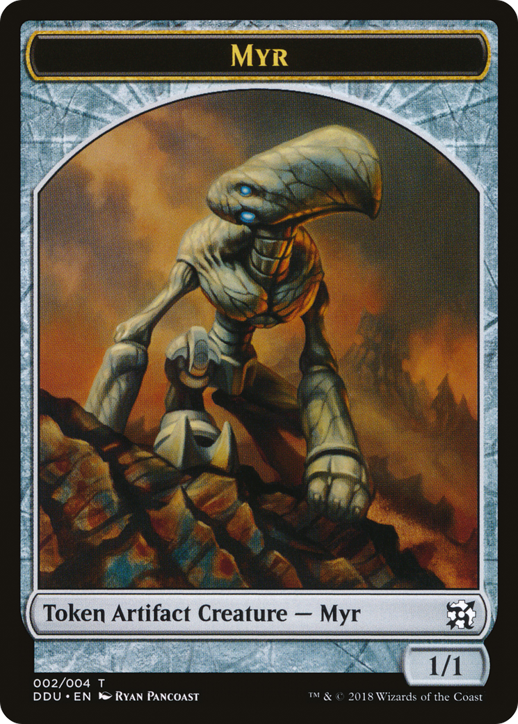Myr (TDDU-002) - Duel Decks: Elves vs. Inventors Tokens - Premium MTG Single from Wizards of the Coast - Just $0.08! Shop now at Game Crave Tournament Store