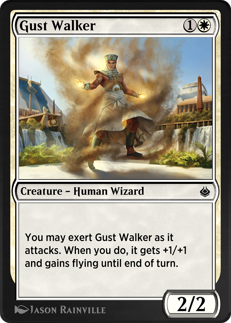 Gust Walker (AKR-022) - Amonkhet Remastered - Premium MTG Single from Wizards of the Coast - Just $0! Shop now at Game Crave Tournament Store
