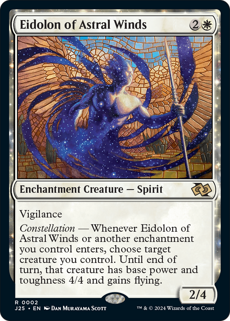 Eidolon of Astral Winds (J25-002) - Foundations Jumpstart - Premium MTG Single from Wizards of the Coast - Just $0.25! Shop now at Game Crave Tournament Store