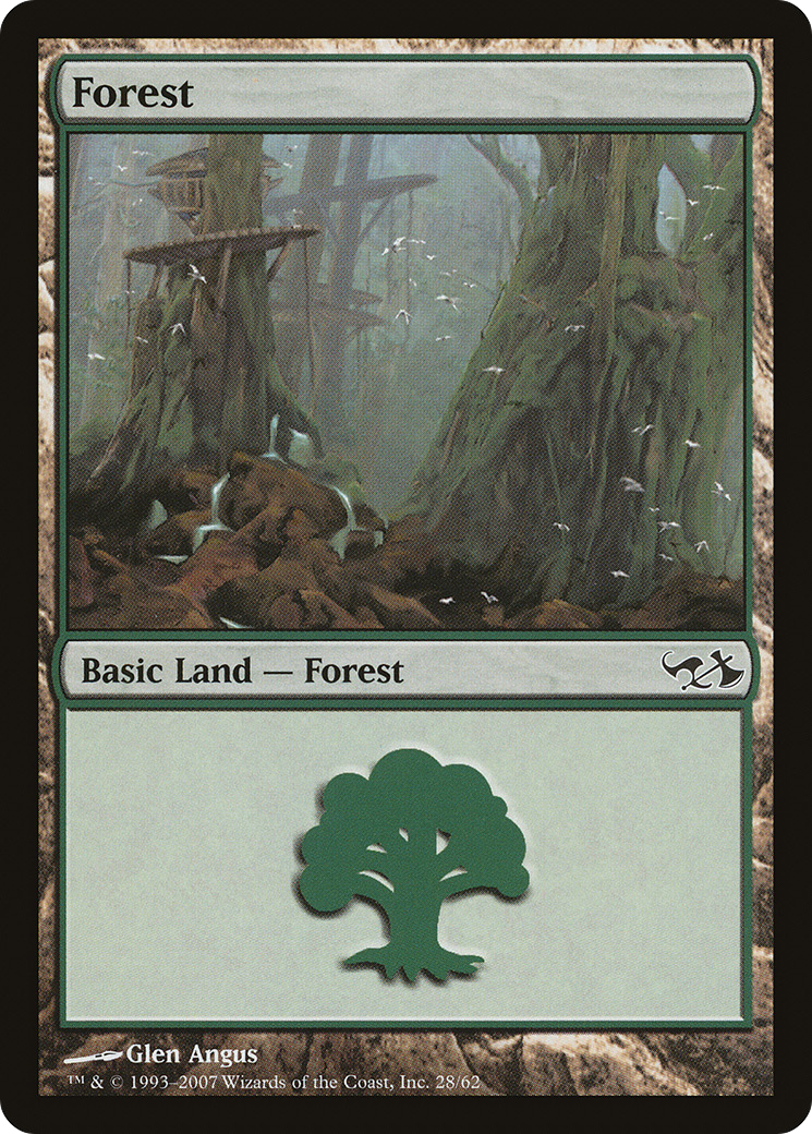 Forest (DD1-028) - Duel Decks: Elves vs. Goblins - Premium MTG Single from Wizards of the Coast - Just $0.08! Shop now at Game Crave Tournament Store