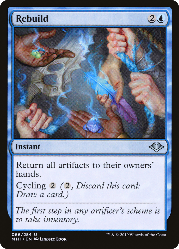 Rebuild (MH1-066) - Modern Horizons Foil - Premium MTG Single from Wizards of the Coast - Just $0.13! Shop now at Game Crave Tournament Store