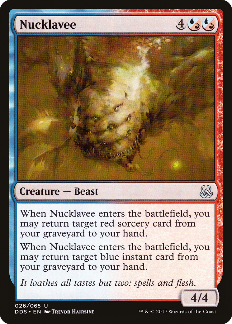 Nucklavee (DDS-026) - Duel Decks: Mind vs. Might - Premium MTG Single from Wizards of the Coast - Just $0.08! Shop now at Game Crave Tournament Store