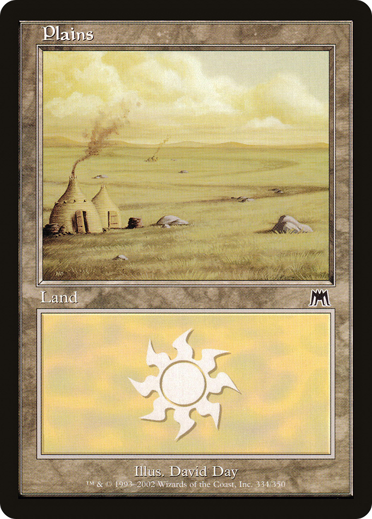 Plains (ONS-334) - Onslaught Foil - Premium MTG Single from Wizards of the Coast - Just $0.55! Shop now at Game Crave Tournament Store